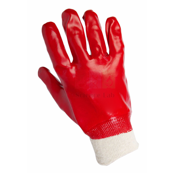 Red PVC Gloves
